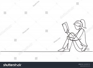 Single Continuous Line Drawing Young Woman Stock Vector (Royalty Free) 2050999718 | Shutterstock