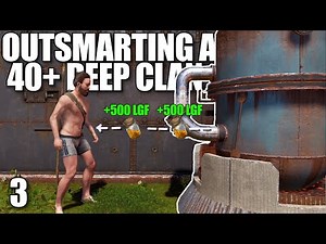 How I OUTSMARTED a 40+ Deep Clan in Solo Rust...