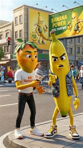 Funny Banana Interview! 🍌 Banana Exposes Everyone | Nanzoo Toons Animation