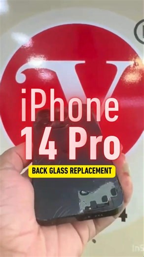 Apple iPhone 14 Pro Back Glass Replacement #shorts #iphonerepair #backglassreplacement