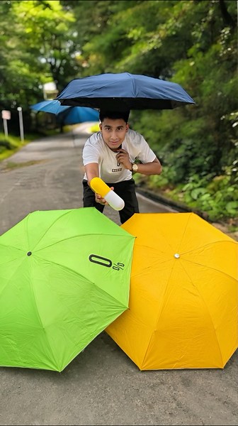 0% Wine Bottle Compact Foldable Umbrella Unboxing⛱