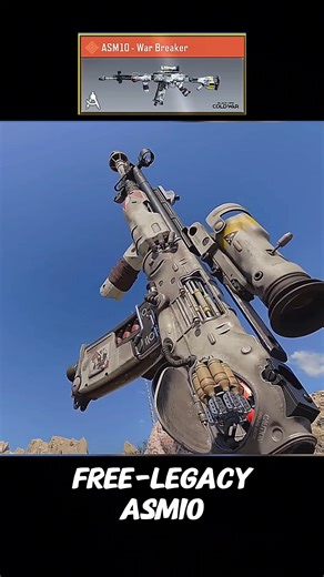 Free Legacy Gun Skin ASM10 In COD Mobile | Legacy Weapon 😊