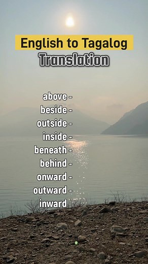 English-Tagalog Translation: Expression Highlight Reels