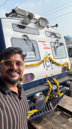 18K views · 3.3K reactions | Chennai 1st AC Local Electric Train  Chennai Beach To Chengalpet Electric AC Train 殺 Tamil Train Review .!! #tuberbasss #train #chennaitrain #chennaitrains #tamilnadu #tamil #trendingreels #trending #chennaidiaries #southernrailway #vandebharatexpress #tamilnadutrain #chennaiactrain #chennaitrending | Sharath | Facebook