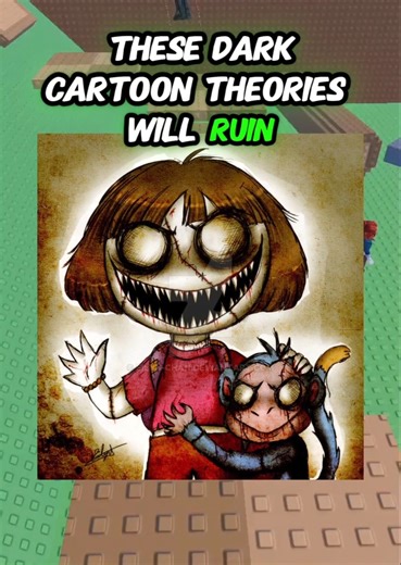 cartoon theories part 2✌️👻 #roblox #fyp #doratheexplorer #viral