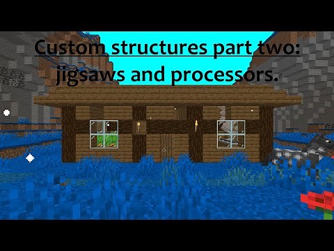 Custom Structure Data Pack Tutorial 2 - Multi Template Structures (Minecraft Java edition)