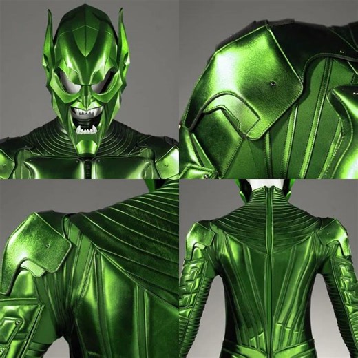 Green Goblin Cosplay Costume Top Level Spider-Man No Way Home Hallowcos