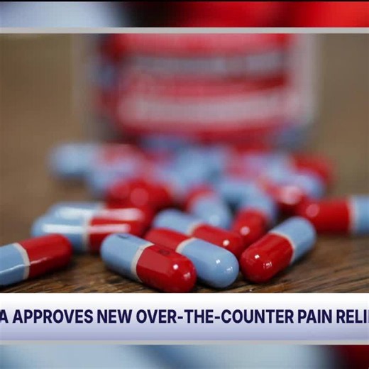 FDA approves new over-the-counter pain reliever that combines Tylenol and Naproxen