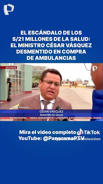 Ministro de Salud enfrenta críticas por ambulancias inoperativas