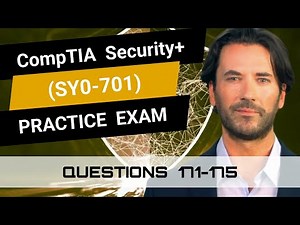 CompTIA Security+ (SY0-701) | Practice Exam | Questions 171-175