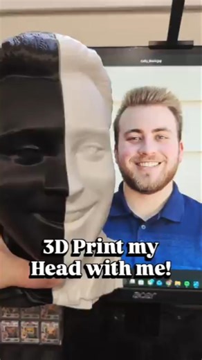 Learn to 3D print your own Head!