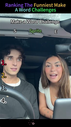 Ranking The Funniest Make A Word Challenges 😱😍#ranking #viral #grow #trend #tiktokchallage