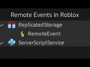 How to use Remote Events (Roblox)