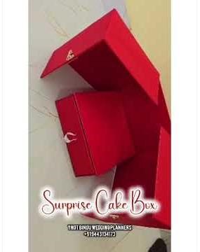 Heading to Nagercoil✈️✨Suprise Cake Box🎁🎉WhatsApp: 9443134173 #trending #surprise #cake #cakebox