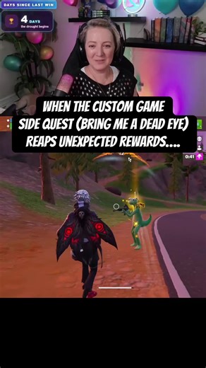 I was as surprised as he was., trust. 🤣 W custom game W Dragon #fortnite #fortniteclips #streamer #gamergirl #fortnitefunny