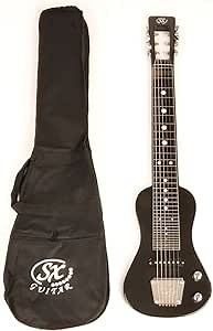 Amazon.com: SX LAP 3 Black Lap Steel Guitar w/Free Carry Bag : Musical Instruments