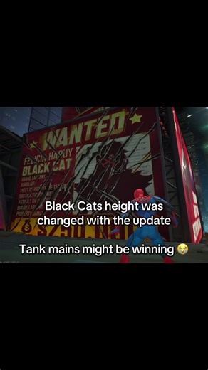 The Height Change of Black Cat in Marvel Rivals