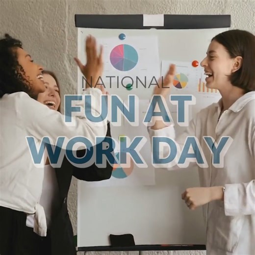 Our customers are hardworking individuals who value a joyful and inspiring work environment. They seek moments of fun to refresh their minds and foster creativity. Today, on National Fun At Work Day, let's take a moment to bring some smiles and laughter to our workspace. Remember, a little fun can spark big ideas! 🎉😄 #FunAtWork #WorkplaceJoy #HappyWorkplace #TeamSpirit #PositiveVibes