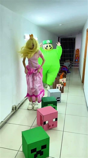 HOW MANY MINECRAFT MASKS ARE THERE? #youandmeshow #supermario #supermariobros #minecraft
