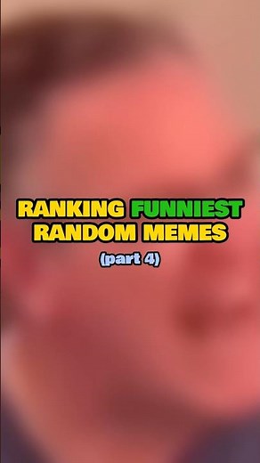 Ranking The Funniest RANDOM MEMES!