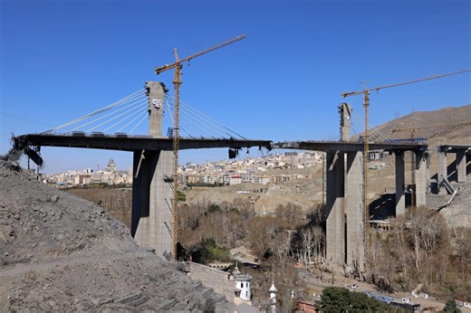 Iran’s tallest bridge bombed in seconds in US-Israeli air strikes