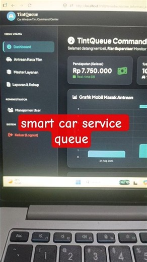 Build an Automotive Service Queue System with PHP & MySQL 🚗 | Business Management Dashboard