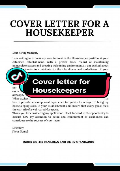 Housekeeping CV for Cruise Ship Jobs