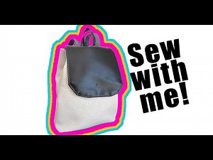 How to Sew a Knapsack Backpack (intermediate level)