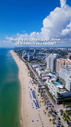 You're due for sunshine. ☀️ Hotels, restaurants, shopping destinations and attractions throughout Greater Fort Lauderdale's 31 neighborhoods are ready to welcome you with gracious hospitality. #fortlauderdale | Visit Lauderdale