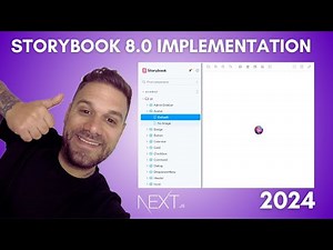 How to Implement Storybook 8.0 in Next.js (Tutorial 2024)