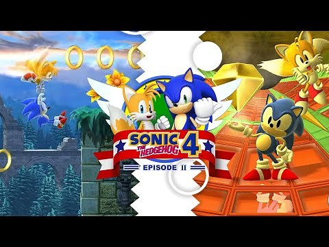 Classic Sonic in Sonic 4: Episode II ✪ First Look Gameplay (1080p/60fps)