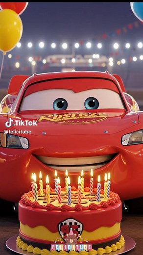 Cumpleaños con Rayo McQueen: ¡Feliz Cumpleaños!