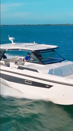 Aquila 45 Sport: The Power Catamaran That Turns Into a 19-Foot Private Island
