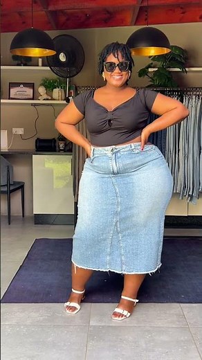 ‼️Gorgeous Denim Skirt ‼️‼️ stunning Irresistible Denim styles for ladies