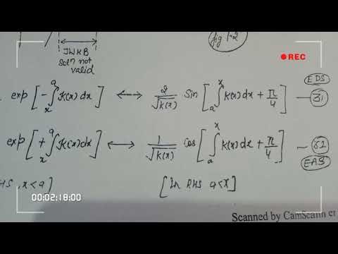 WKB the connection formulae| Application of WKB Method|Quantum Mechanics 🙏👍👇@sunilbidhan742