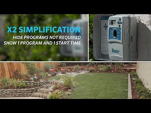 X2 Irrigation Controller, Setting Up Hide Programs