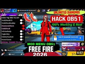 FREE FIRE DIAMOND HACK 2026 (100% WORKING METHOD) | FREE FIRE DIAMOND 💎HACK OB51 | FF DIAMOND HACK
