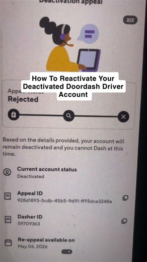 How To Reactivate Your Deactivated Doordash Driver Account #reactivation #deactivation