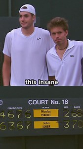 1.3M views · 10K reactions | One of the wildest tennis matches of all-time  #Wimbledon | Wimbledon | Facebook