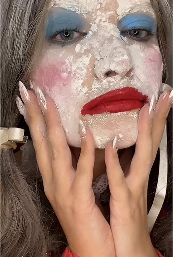 Creepy Doll Halloween Makeup Tutorial