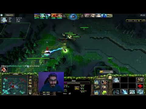 Dota 1 Atinad GamePlay Zeus Hard Game دوتا1 گیم پلی اتیناد