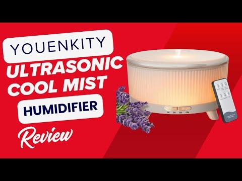 YOUENKITY Ultrasonic Cool Mist Humidifier Review
