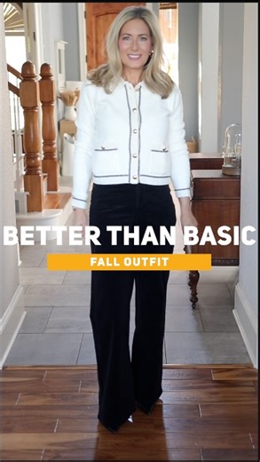 Where would you wear this better than basic fall outfit? Comment LINKS and I’ll send you the links to this outfit with sizing info and discount codes, plus a link to the full YouTube video with 7 more outfits to try! Ignore this: LinkDM *020* (it’s a code to help the system send you a DM) | MsGoldgirl