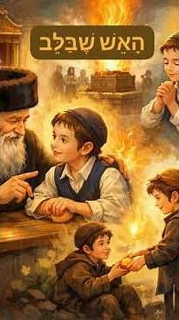 האש שבלב 🔥 סיפור חסידי מרגש לילדים | פרשת שמיני
