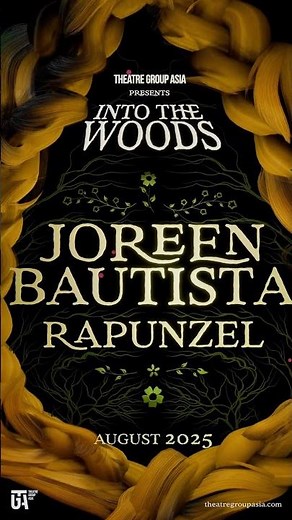Joreen Bautista is Rapunzel | Into the Woods | Theatre Group Asia