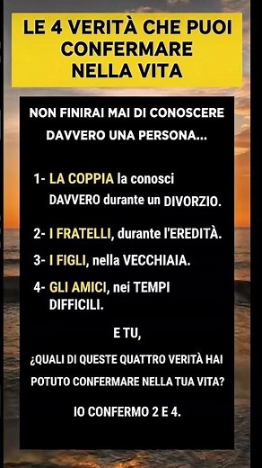 4 Verità Che Rivelano la Vera Natura di una Persona.#frasi #riflessioni #lezionidivita #famiglia