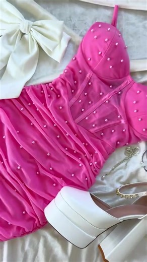 Pink Dress🥺😍 #pinkdress #pink #ladies #woman #girls #party #partyoutfit #outfitideas #ideas #christmas #christmasparty #trend #elegance #sexy #foryoupageee #prom #grandball #ball #college #pearl #pearldress #heels #12cm #gogirl #foryoupageee #fypppppppppppppp #party #nightout #acquintanceparty
