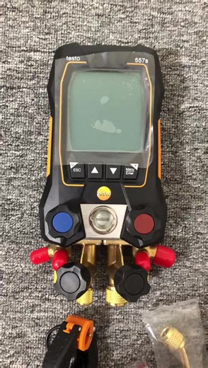 Testo 550s Smart Kit Testo 557s Smart 2 Valvole Manometro Digitale