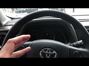 Toyota RAV4 – How to adjust Sideview mirrors