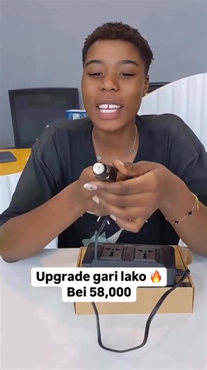 Car adapter mzigo upo ofisini Price 58,000 Hii unachomeka kwenye gari na unaweza charge, simu, laptop na kifaa chochote cha umeme. Ina port 4 pia za USB ni 200W 📲Download ChapChap App kulipia ☎️Tupigie 0657254798 📍Sinza Mori mkabala na Delina Apartments | ChapChap China